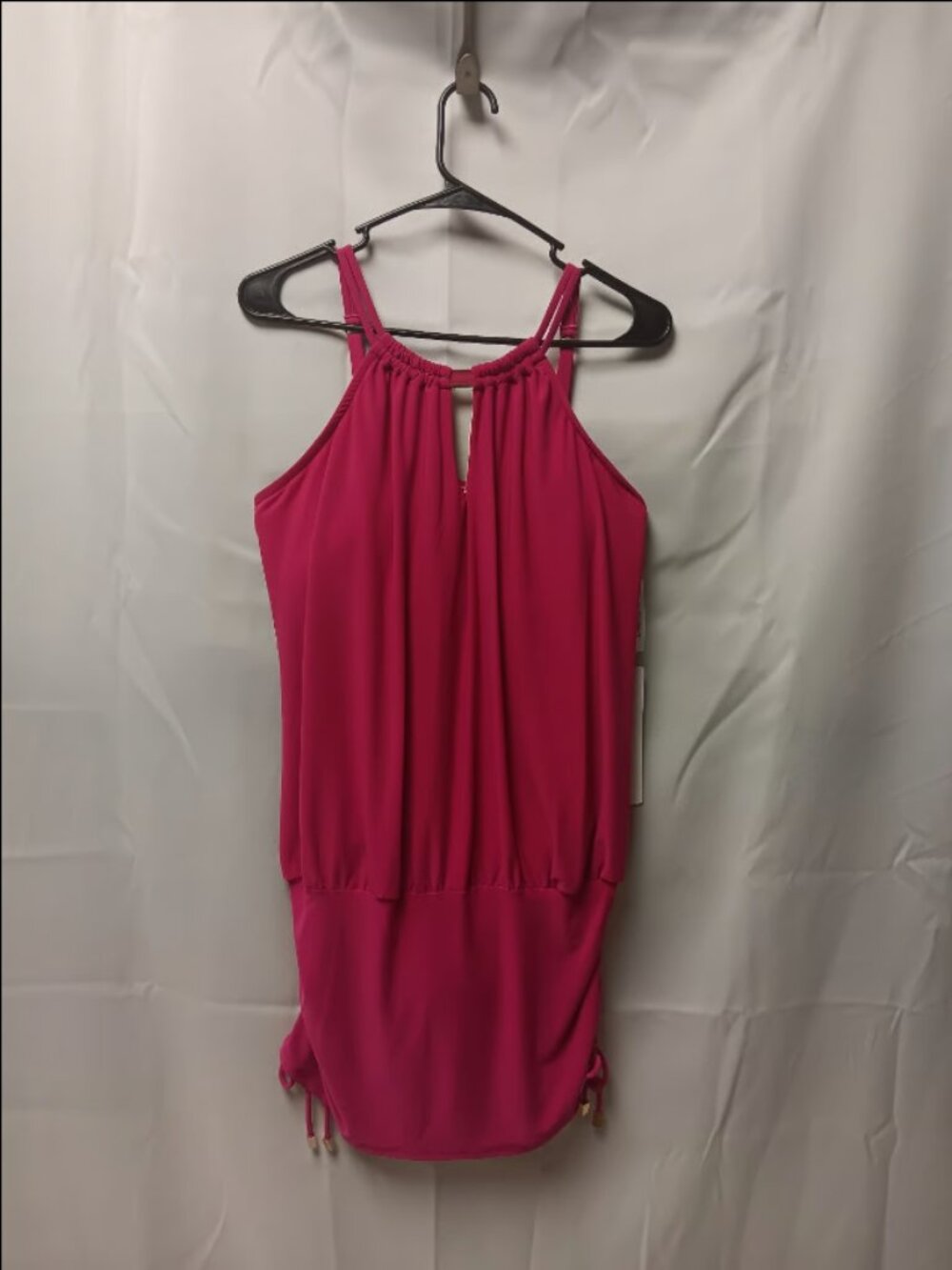 Womens Pink Swim Dress MAGICSUIT Size 16 ORG $188 NWT (rack6v)
